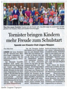 2019 Kiwanis-Schulranzen-Aktion